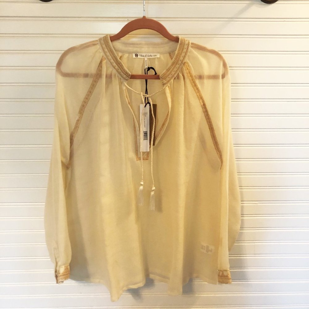 House of Harlow 1960 Poet Blouse